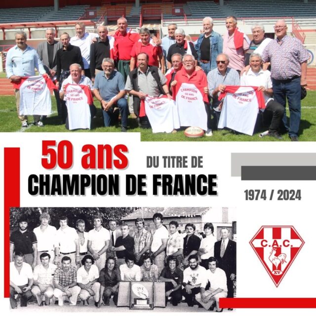 Les 50 ANS de nos champions de France à Alary !